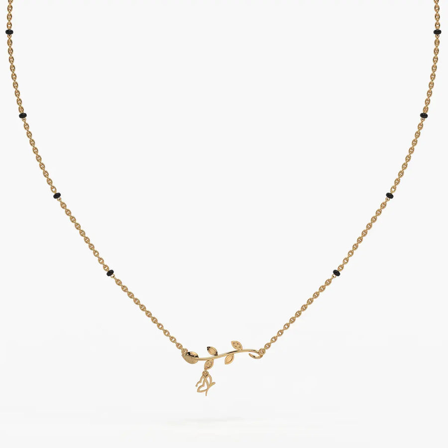 Virelisse Diamond Vine Mangalsutra