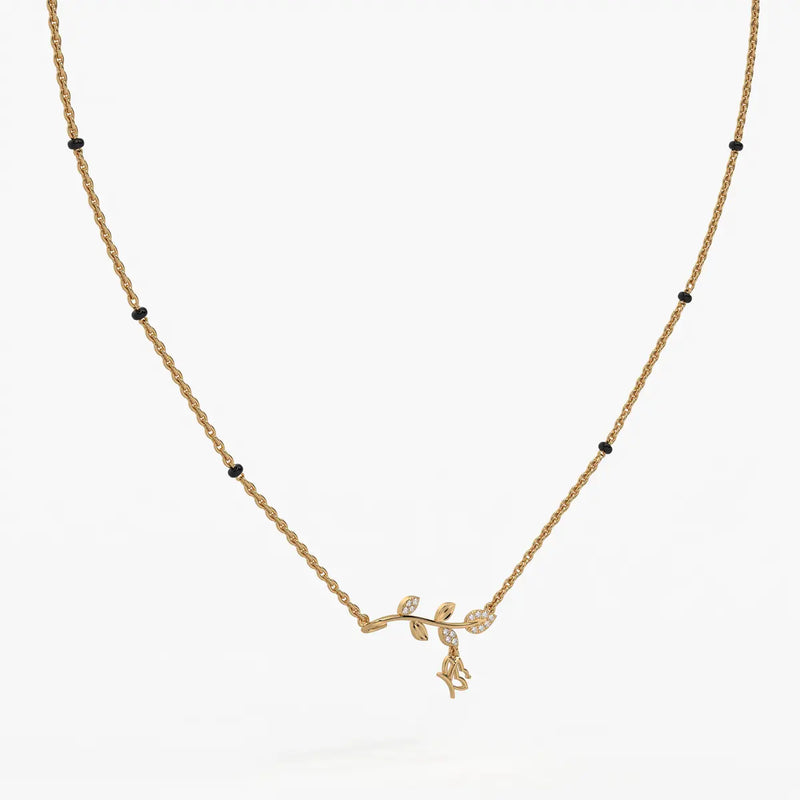 Virelisse Diamond Vine Mangalsutra