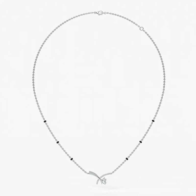 Vyelora Floral Arc Mangalsutra