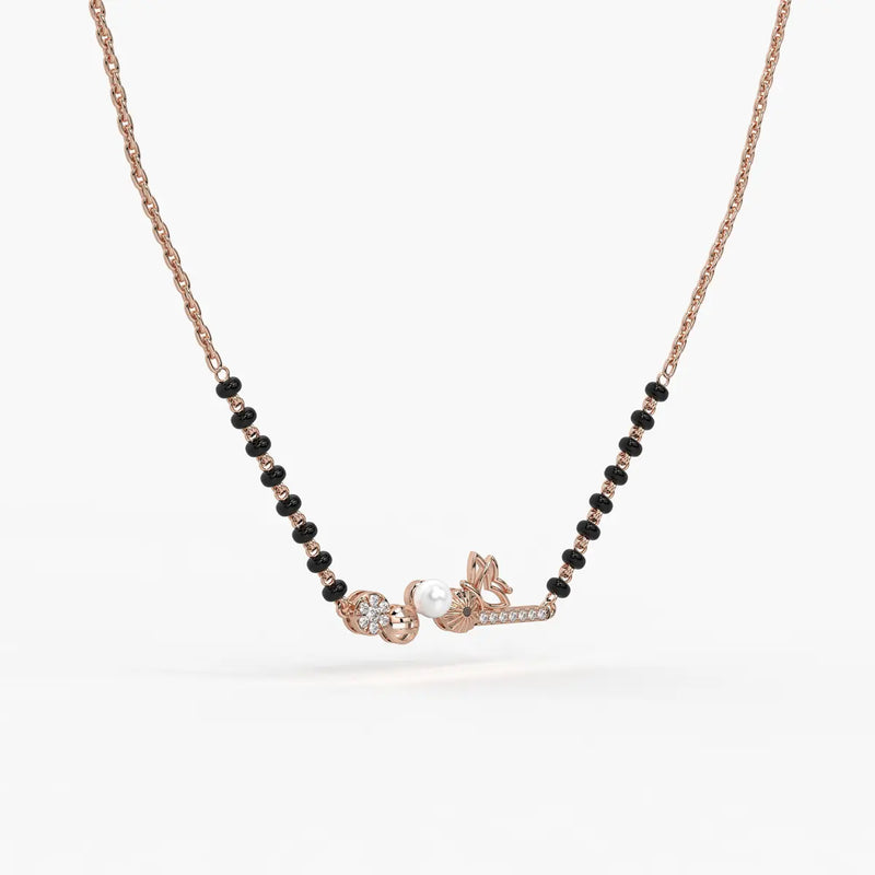 Anviera Pearl Bloom Mangalsutra