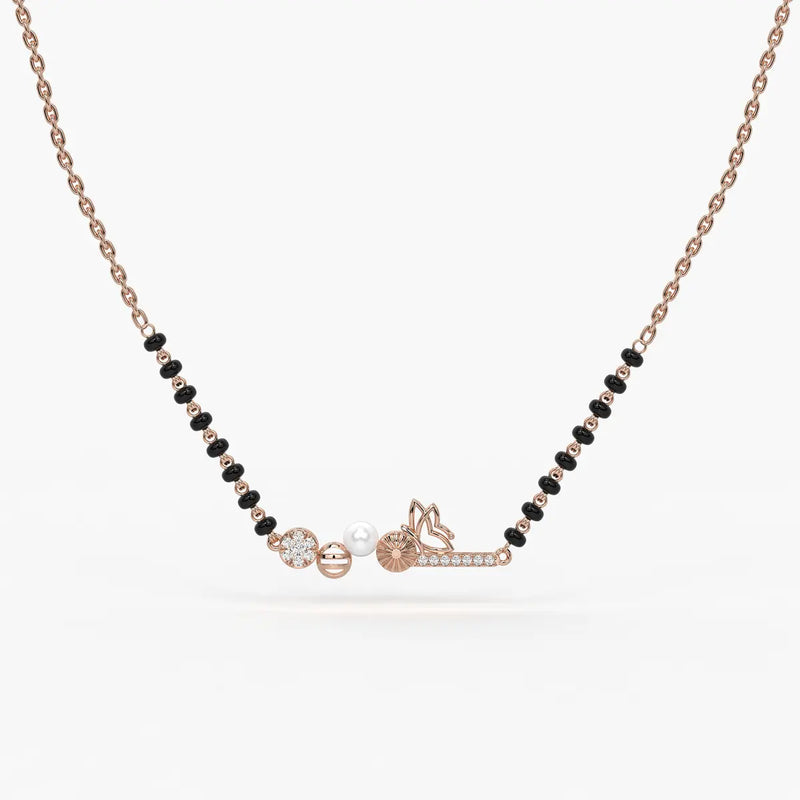 Anviera Pearl Bloom Mangalsutra