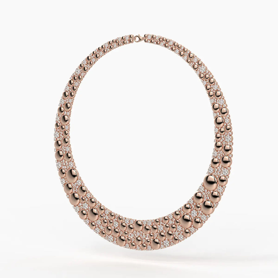 Bubble Cluster Designer Necklace