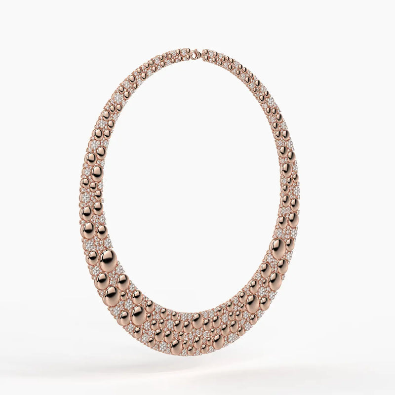 Bubble Cluster Designer Necklace