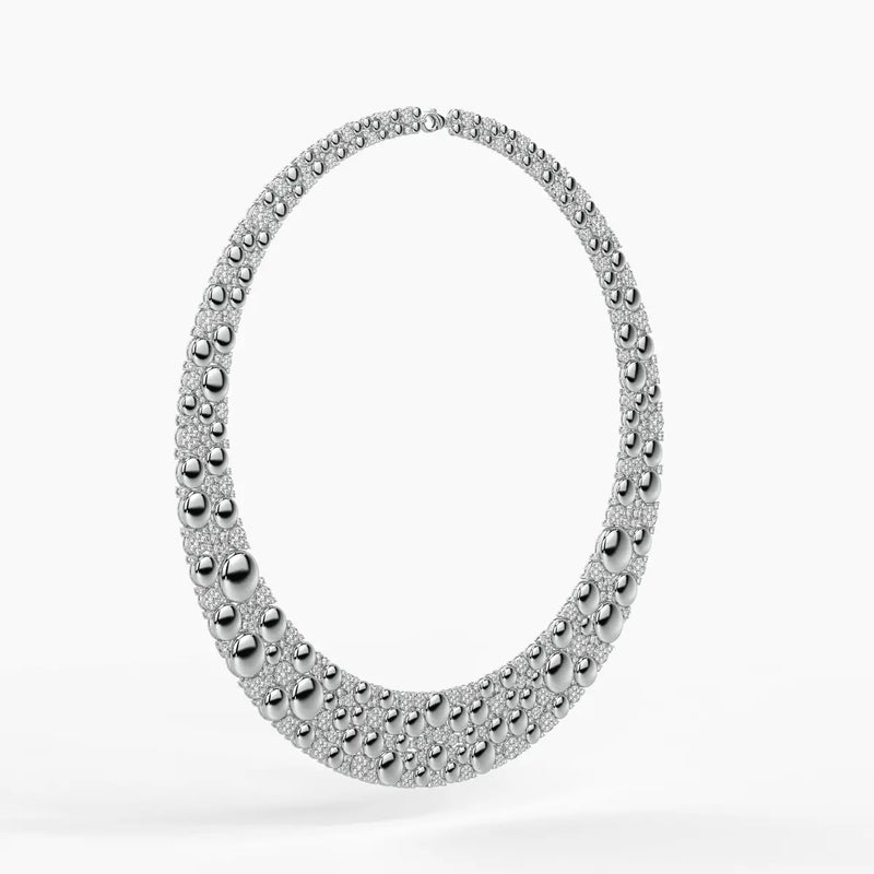 Bubble Cluster Designer Necklace