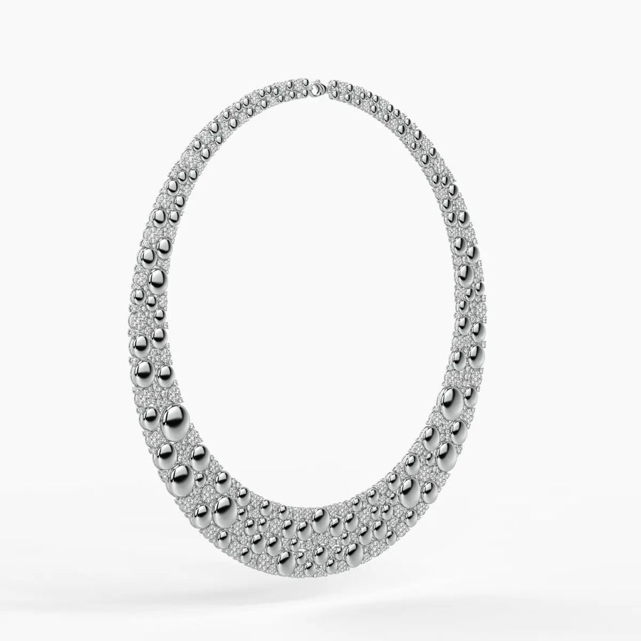 Bubble Cluster Designer Necklace