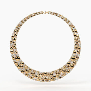 Bubble Cluster Designer Necklace