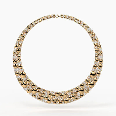 Bubble Cluster Designer Necklace