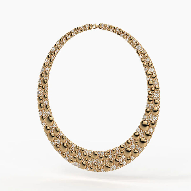 Bubble Cluster Designer Necklace