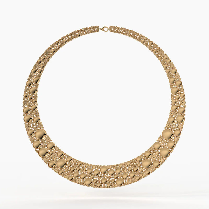 Bubble Cluster Designer Necklace