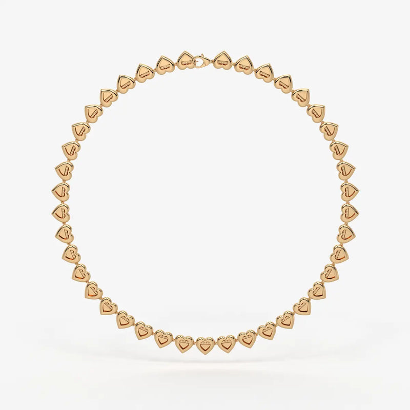 Heartline Diamond Necklace