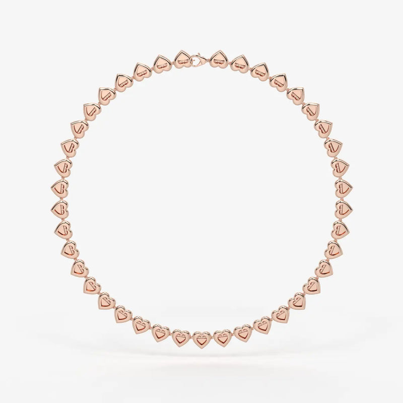 Heartline Diamond Necklace