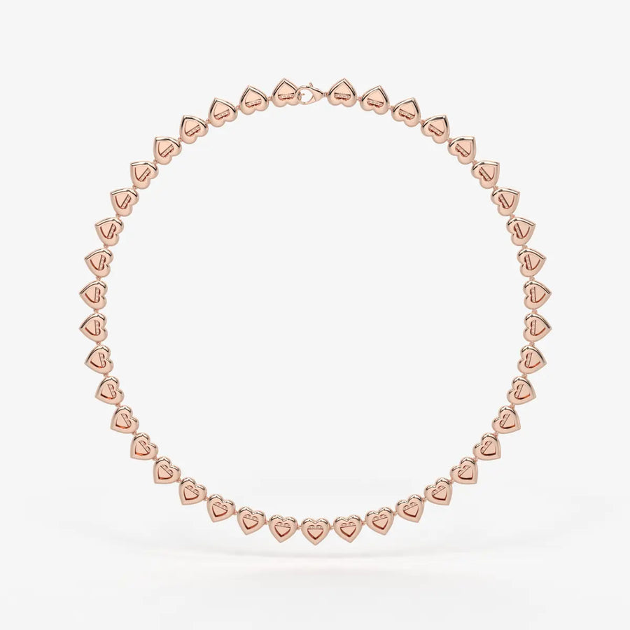 Heartline Diamond Necklace