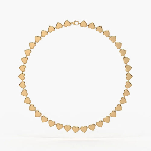 Heartline Link Necklace