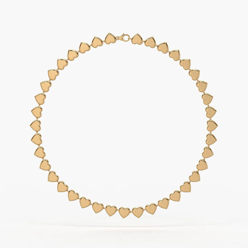 Heartline Link Necklace