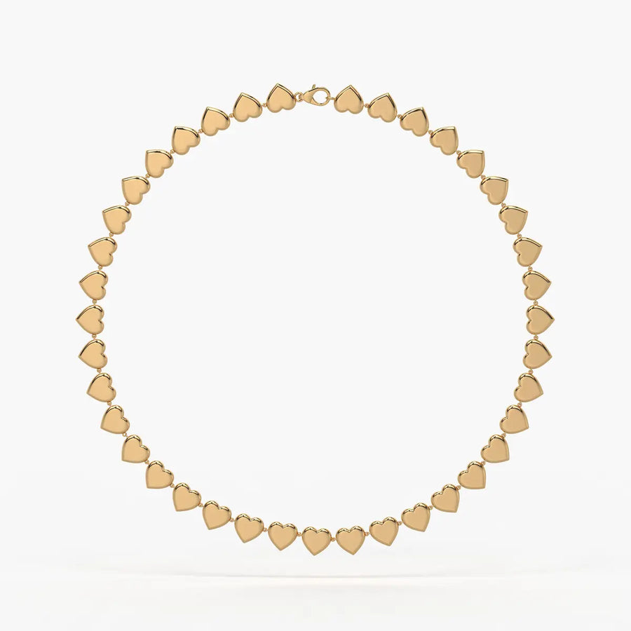 Heartline Link Necklace
