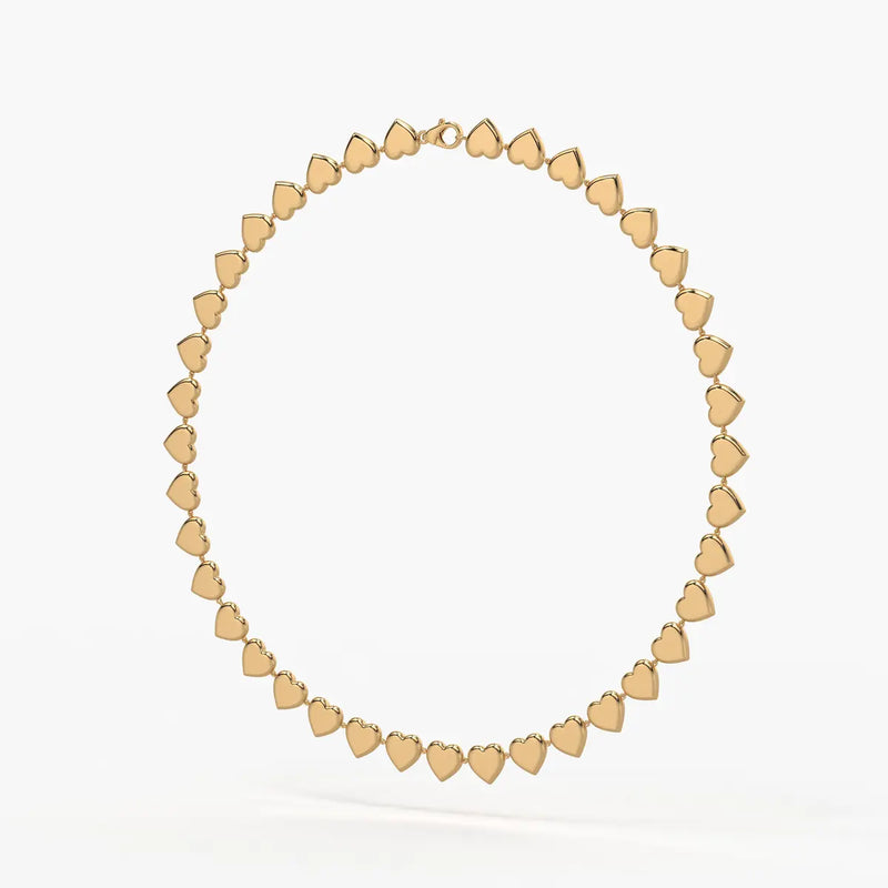 Heartline Link Necklace