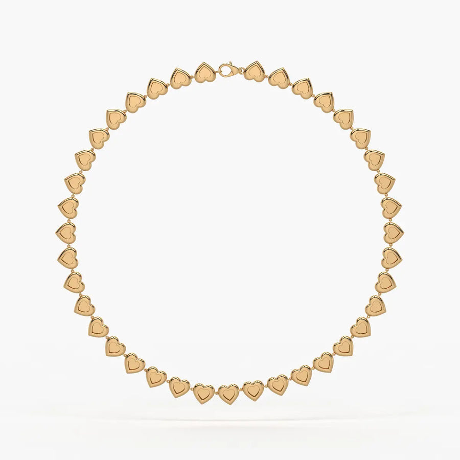 Heartline Link Necklace