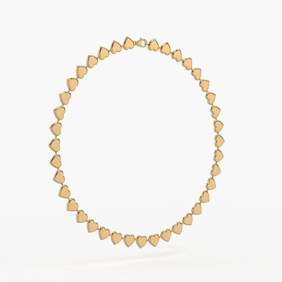 Heartline Link Necklace