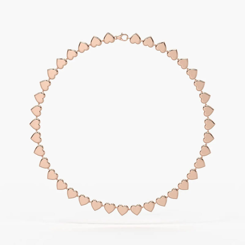 Heartline Link Necklace