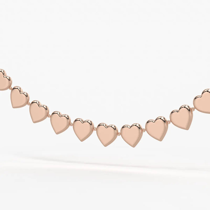 Heartline Link Necklace