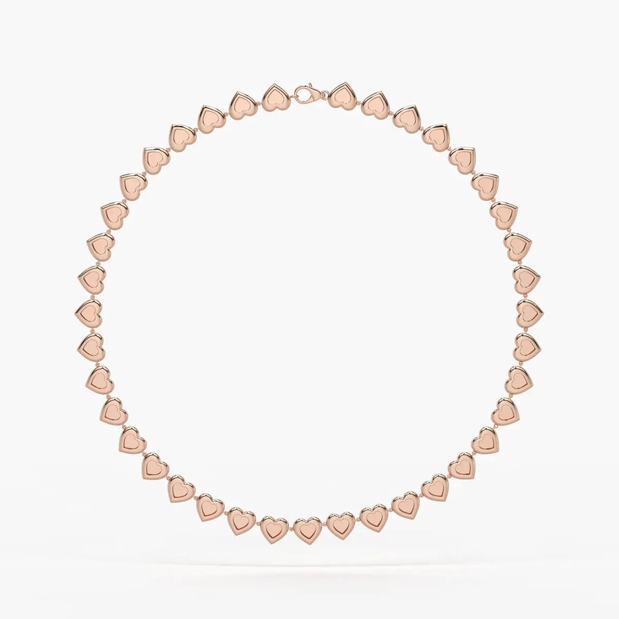 Heartline Link Necklace