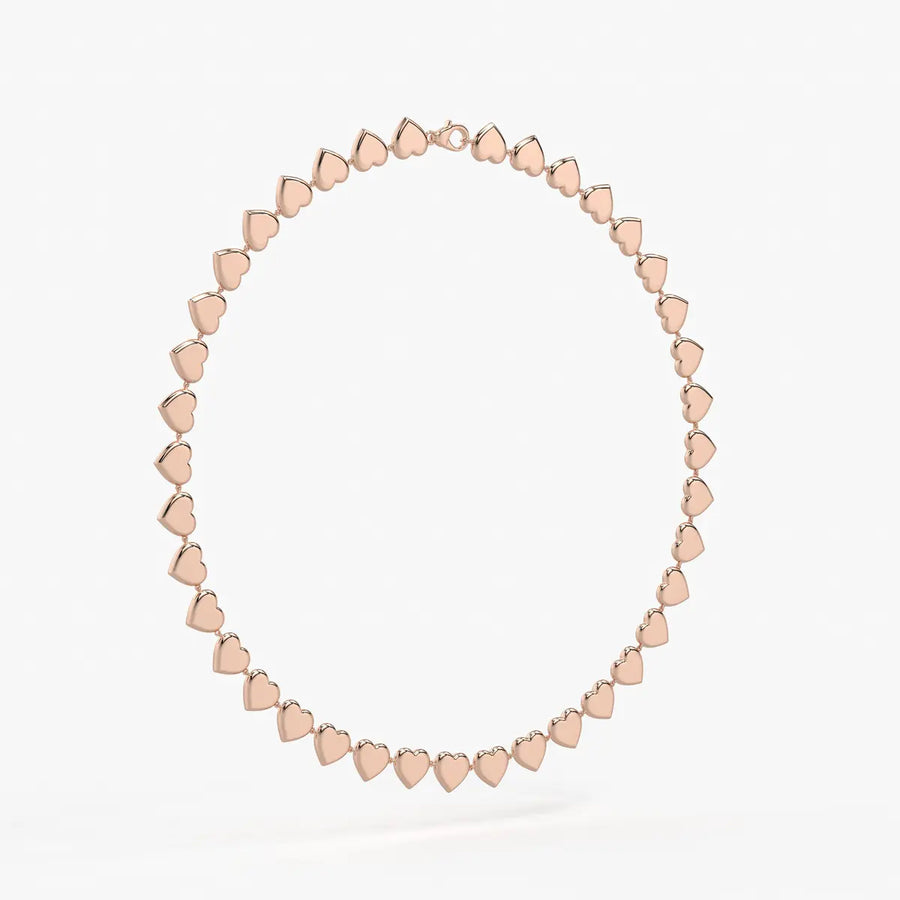 Heartline Link Necklace