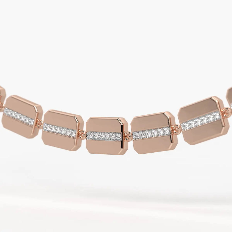 Recta Link Designer Necklace