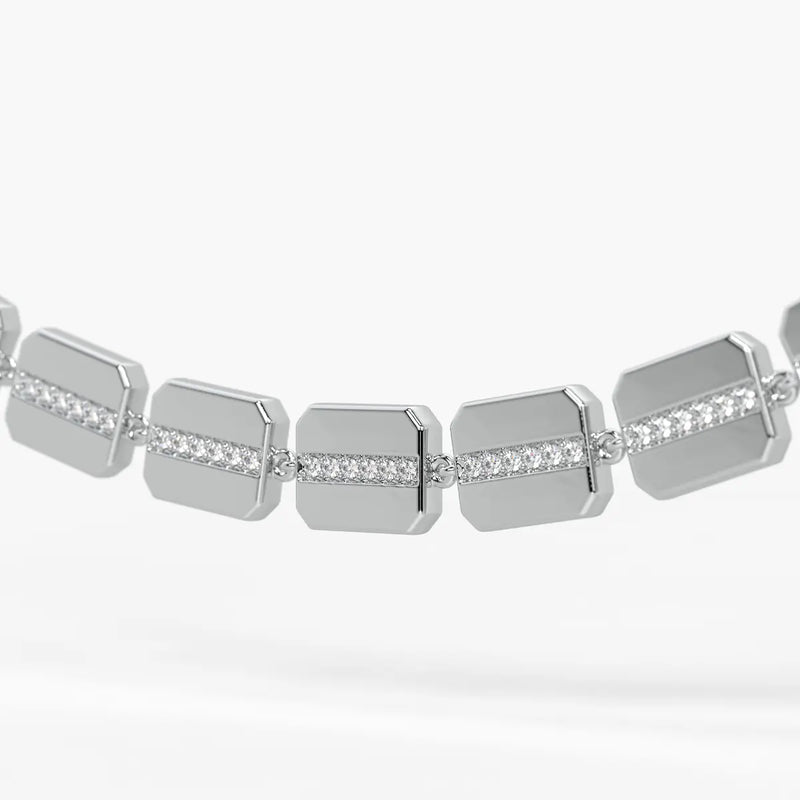 Recta Link Designer Necklace