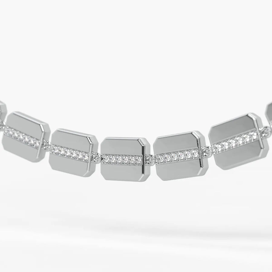Recta Link Designer Necklace