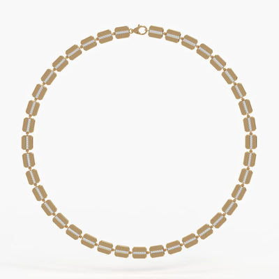Recta Link Designer Necklace