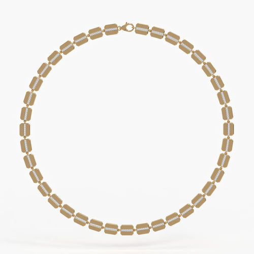 Recta Link Designer Necklace
