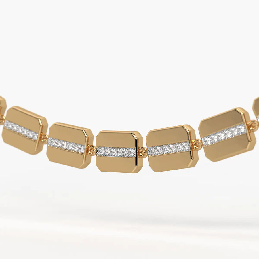 Recta Link Designer Necklace
