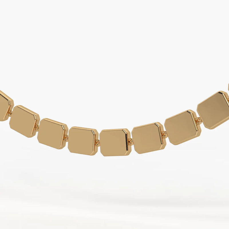 Square Link Minimal Necklace