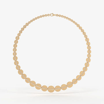 Lumivelle Orbita Cascade Necklace