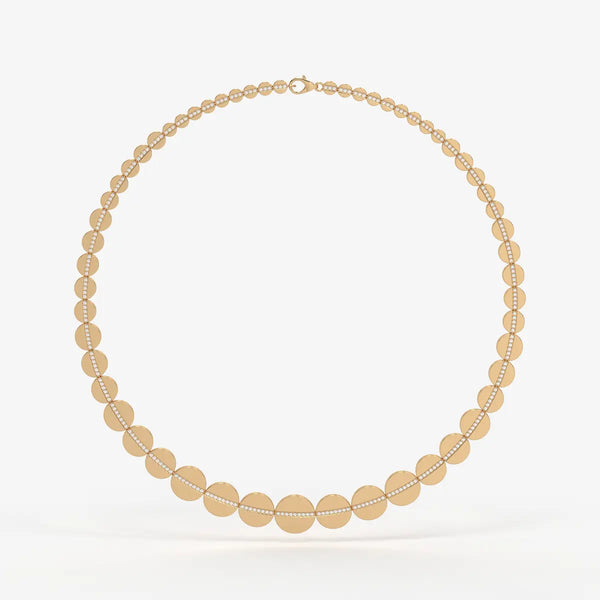 Lumivelle Orbita Cascade Necklace