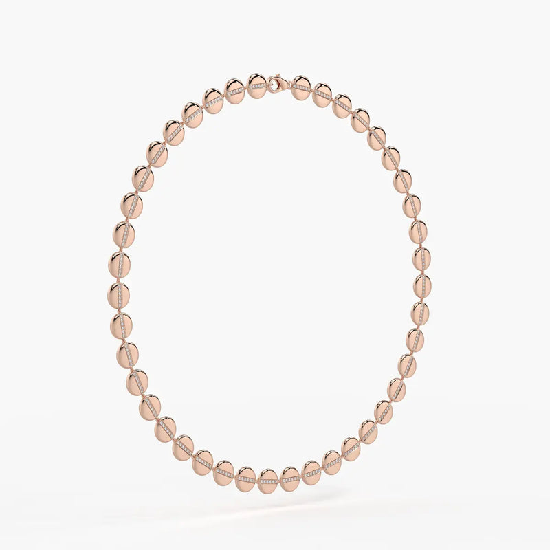 Aurevia Spark Disc Rhythm Necklace