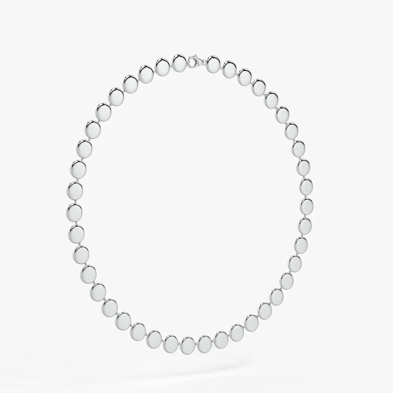 Orlina Halo Disc Necklace