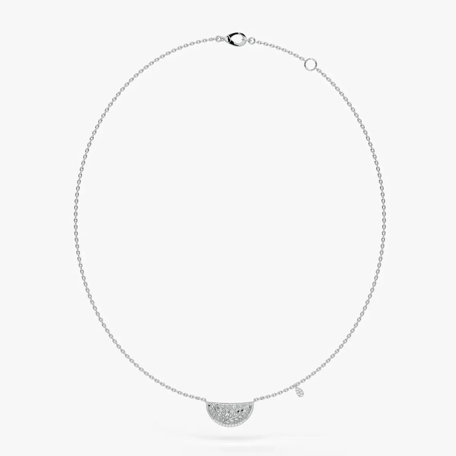 Suman Noor Crescent Charm Necklace