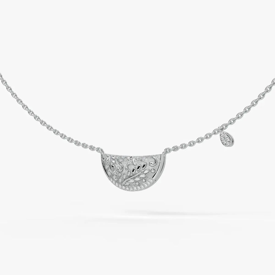 Suman Noor Crescent Charm Necklace