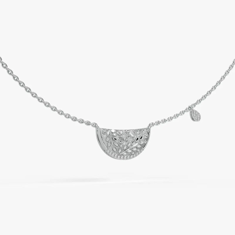 Suman Noor Crescent Charm Necklace