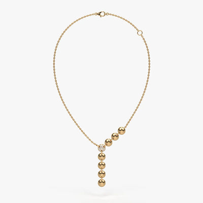 Orbelle Falling Bead Necklace