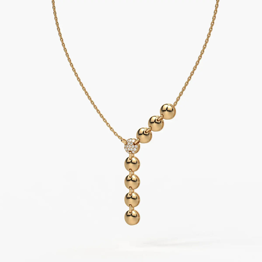 Orbelle Falling Bead Necklace