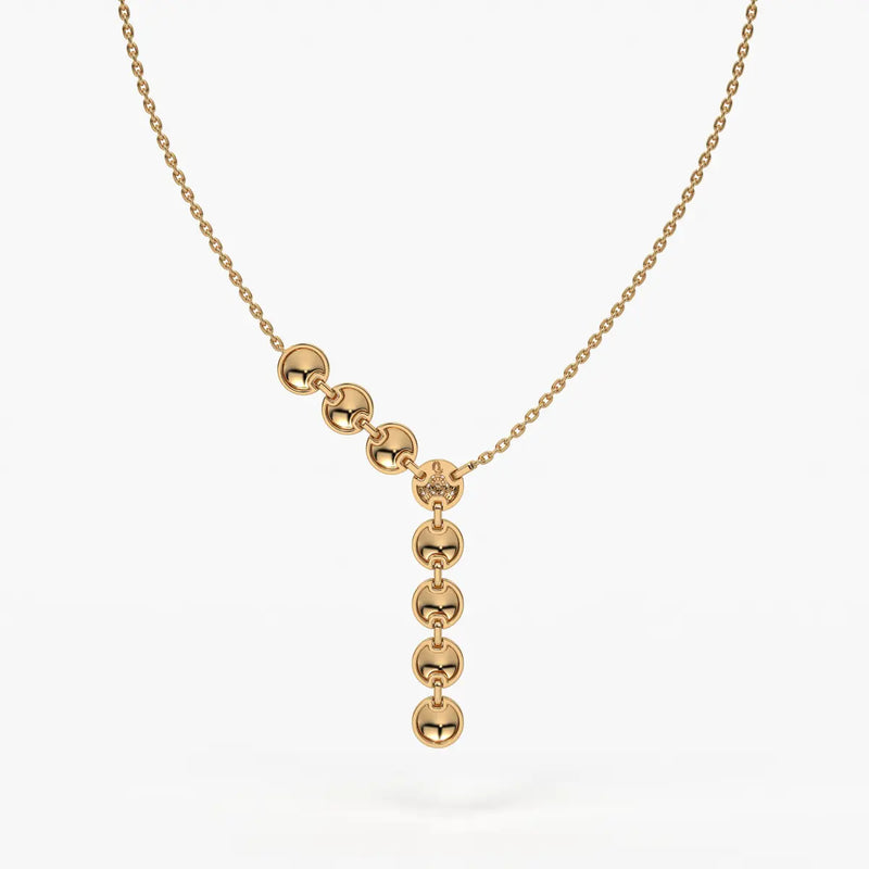 Orbelle Falling Bead Necklace