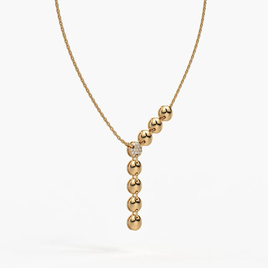 Orbelle Falling Bead Necklace