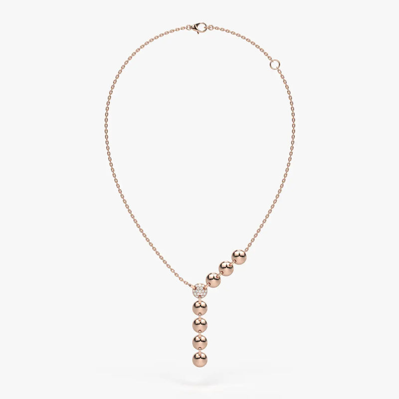 Orbelle Falling Bead Necklace