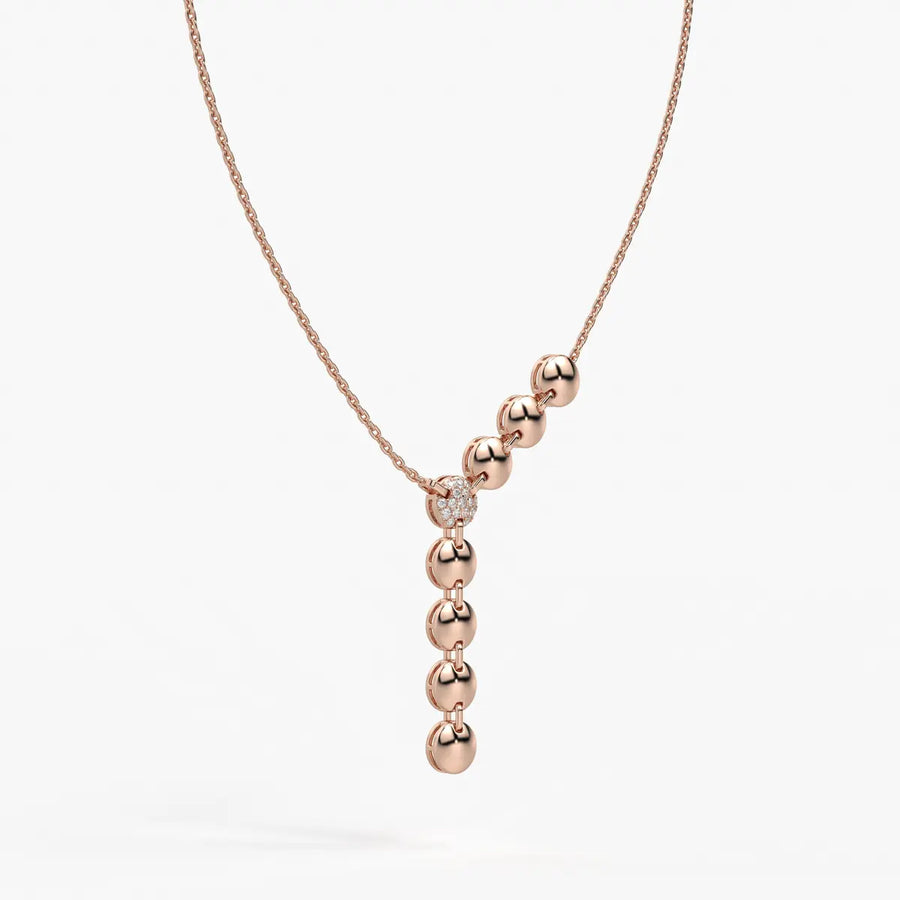 Orbelle Falling Bead Necklace