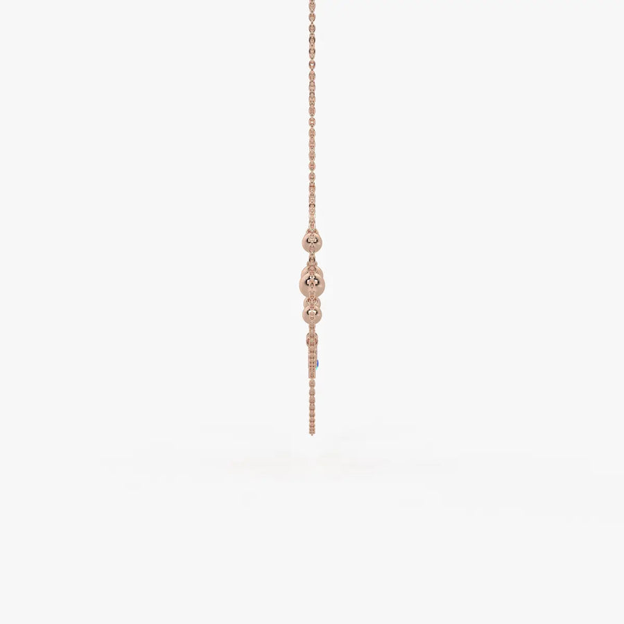 Drishti Aura Layered Charm Necklace