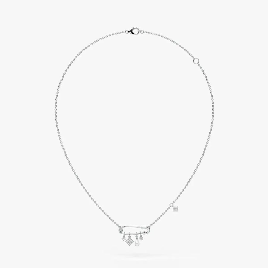Pinora Charm Cascade Necklace