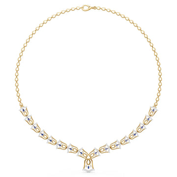 Blue Bell Diamond Necklace