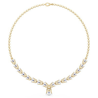 Blue Bell Diamond Necklace